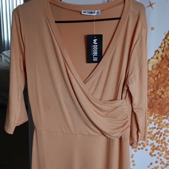 New long, 3/4 sleeve dress - Picture 1 of 3